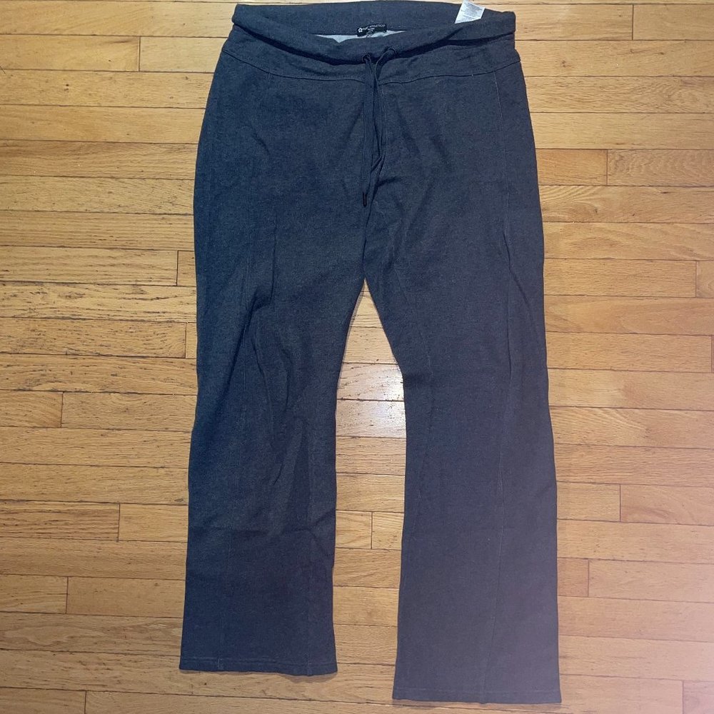 Women's Tuff Athletics Gray Track Sweat Pants